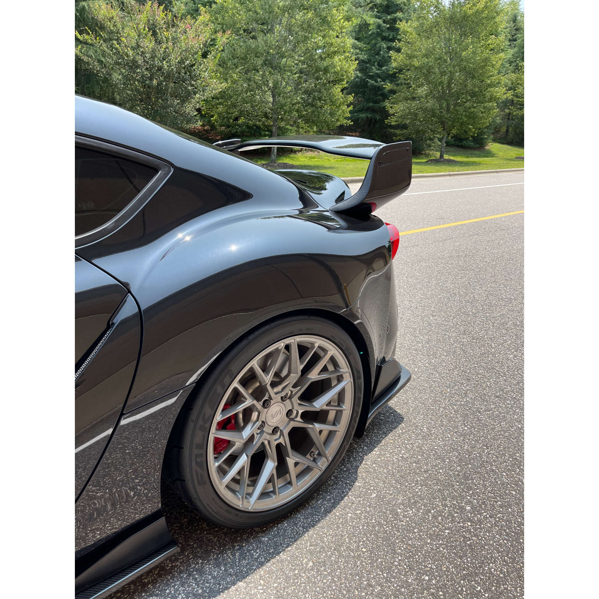 STREET HUNTER Designed Carbon Fiber Wing Supra Edition – KCE Test