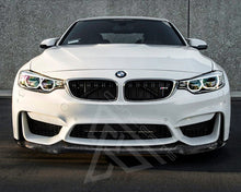 Load image into Gallery viewer, F80 M3 F82 F83 M4 V STYLE FORGED CARBON FIBER FRONT BUMPER LIP AA CONCEPTS
