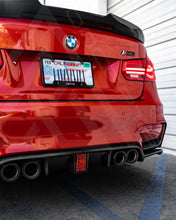 Load image into Gallery viewer, F80 M3 F82 F83 M4 CARBON FIBER KHOLEN STYLE DIFFUSER WITH BRAKE LIGHT AA CO