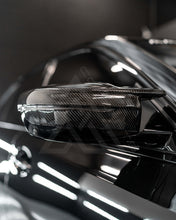 Load image into Gallery viewer, BMW G80 M3 G82 M4 G20 LCI M340 G42 M240 Carbon Fiber Mirror Caps