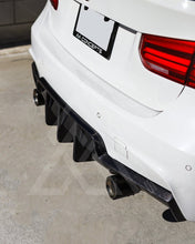 Load image into Gallery viewer, F30 F31 AA Concepts Co CARBON FIBER SIGNATURE REAR DIFFUSER