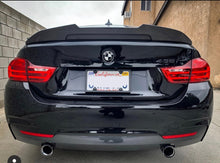 Load image into Gallery viewer, F32 F33 F36 CARBON FIBER AGGRESSIVE HIGH KICK TRUNK LIP AA CO