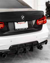Load image into Gallery viewer, F30 F31 AA Concepts Co CARBON FIBER SIGNATURE REAR DIFFUSER