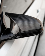 Load image into Gallery viewer, F80 M3 F82 M4 F87 M2C DRY CARBON FIBER REPLACEMENT SIDE VIEW MIRROR CAPS AA CO