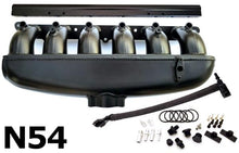 Load image into Gallery viewer, Phoenix Racing N54 Port Injection Intake Manifold with 750cc injectors and fuel line kit