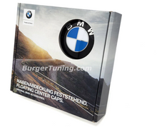 Load image into Gallery viewer, OEM BMW Floating Center Caps Compatible with Most Original BMW Alloy Wheels (Set of 4)