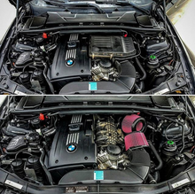Load image into Gallery viewer, BMS Dual Cone Performance Intake for N54 BMW (DCI) Red Color