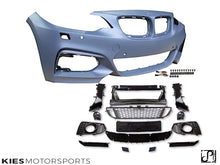 Load image into Gallery viewer, 2014-2019 BMW 2 Series (F22 / F23) M Sport Style Front Bumper Conversion