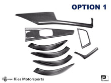 Load image into Gallery viewer, 2012-2018 BMW 3 Series (F30 / F31) & 4 Series (F32 / F33 / F36) Dry Carbon Interior Trim Overlay Kit