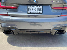 Load image into Gallery viewer, BMW G20 M340i 3 Series M Sport Gloss Black M Performance Diffuser