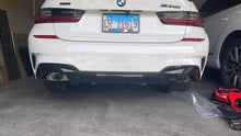 Load image into Gallery viewer, BMW G20 M340i 3 Series M Sport Gloss Black M Performance Diffuser