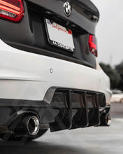 Load image into Gallery viewer, F30 F31 AA Concepts Co CARBON FIBER SIGNATURE REAR DIFFUSER