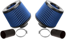 Load image into Gallery viewer, BMS Dual Cone Performance Intake for N54 BMW (DCI) Blue Color