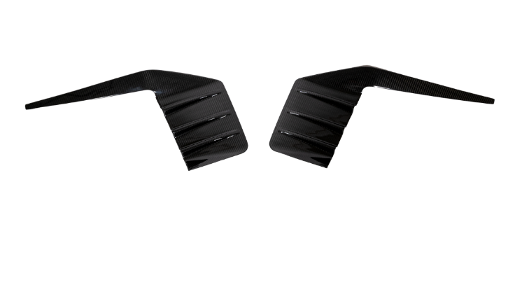 MP Designed G87 Dry Carbon Fiber Rear Bumper Fins – KCE Test and Tune LLC