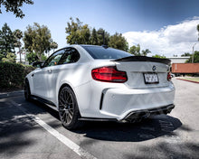 Load image into Gallery viewer, F87 M2 AK STYLE CARBON FIBER REAR BUMPER DIFFUSER AA CO
