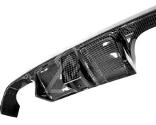 Load image into Gallery viewer, F80 M3 F82 F83 M4 CARBON FIBER KHOLEN STYLE DIFFUSER WITH BRAKE LIGHT AA CO
