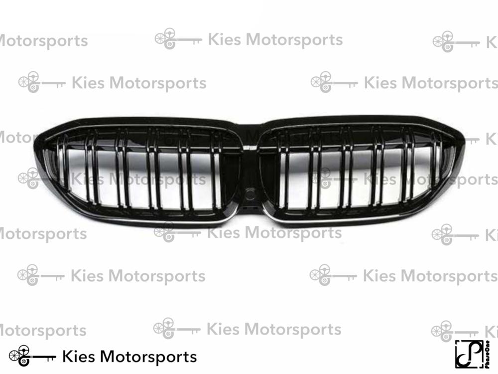 2019+ G20 BMW 3 Series Dual Slat Kidney Grilles (Various Finishes)