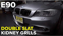 Load image into Gallery viewer, 2009-2011 (LCI) E90 Black Kidney Grilles
