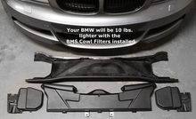 Load image into Gallery viewer, Black BMS Cowl Filters for BMW E9x E8x &amp; X1
