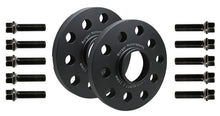 Load image into Gallery viewer, VAG Wheel Spacer Kit w/10 Black Extended Wheel Bolts (Pair, 2 Wheels)

