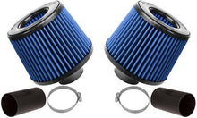 Load image into Gallery viewer, BMS Dual Cone Performance Intake for N54 BMW (DCI) Blue Color
