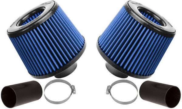 BMS Dual Cone Performance Intake for N54 BMW (DCI) Blue Color